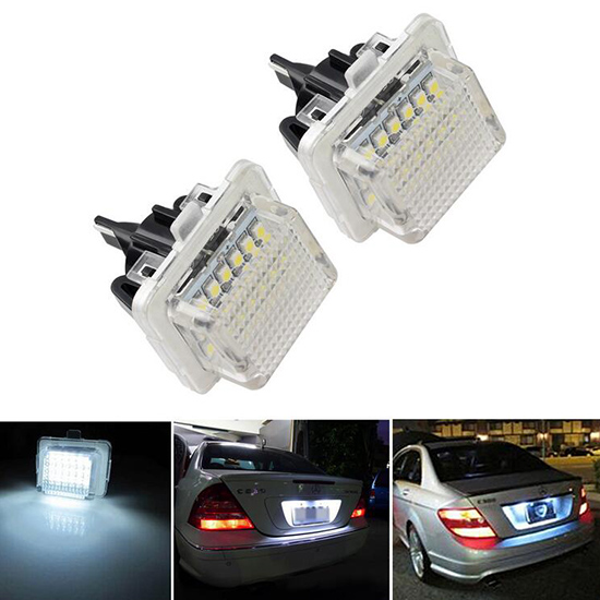 Benz W204 LED License Plate Light