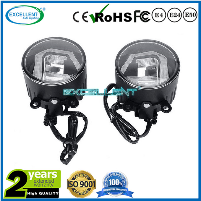 90MM LED Fog Lamp with DRL