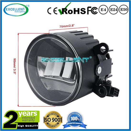 90MM LED Fog Lamp with DRL