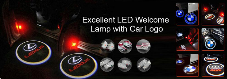 New Series and Upgrade Version LED Welcome Lamp for Different Cars
