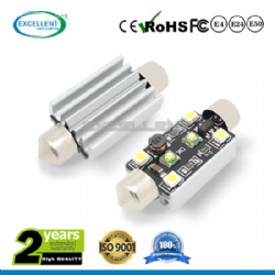 C5W 10W CREE+4 1210SMD Canbus